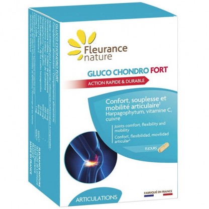 Gluco Chondro Fort (flexibilitate si mobilitate articulara) 45 comprimate Fleurance Nature