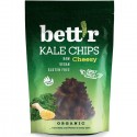 Chips din kale cu aroma de branza raw bio vegan 30g Bettr