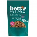 Granola cu migdale si bucati de ciocolata neagra bio, fara gluten 300g Bettr