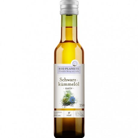Ulei de chimen negru (negrilica) nativ bio 250ml Bio Planete