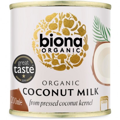 Bautura de cocos bio (coconut milk) 200ml Biona