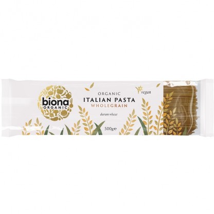 Spaghetti integrale din grau dur bio 500g Biona