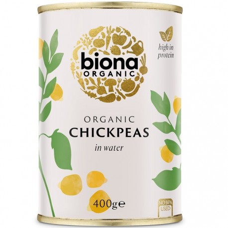 Naut bio, conserva 400g Biona