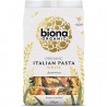 Fusilli tricolore din grau dur bio 500g Biona