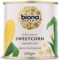Porumb dulce boabe bio 340g Biona