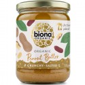 Crema de arahide crunchy cu sare, bio 500g Biona