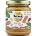 Crema de arahide smooth cu sare, bio 250g Biona