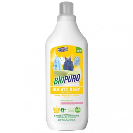Detergent pentru hainutele copiilor hipoalergen ecologic 1L Biopuro
