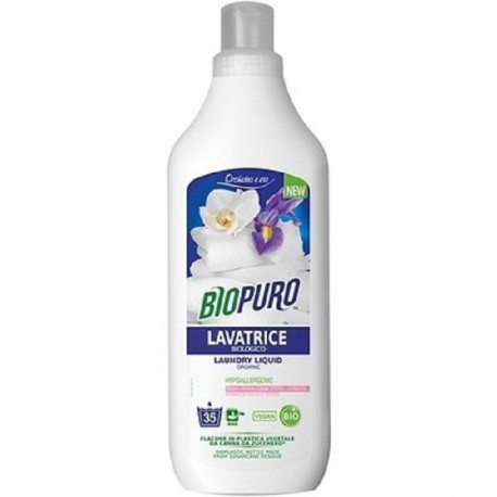 Detergent rufe albe si colorate cu iris si orhidee hipoalergen ecologic 1l Biopuro