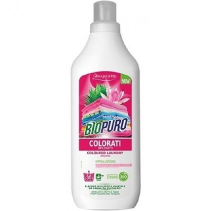 Detergent hipoalergen pentru rufe colorate 1L BioPuro