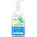 Sapun lichid cu tea tree pentru fata si maini 473ml Jason Natural