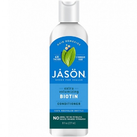 Balsam Extra Volum cu biotina 237ml Jason Natural