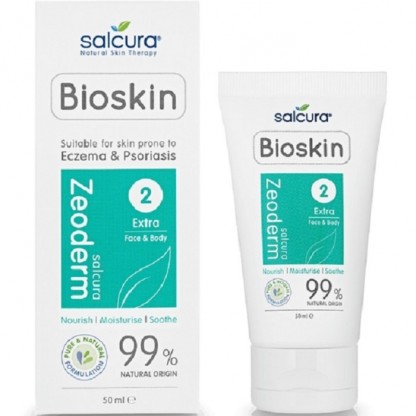 Zeoderm crema tratament reparatoare si hidratanta pt pielea cu eczema si psoriazis 50ml Salcura