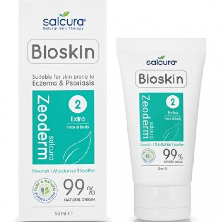 Zeoderm crema tratament reparatoare si hidratanta pt pielea cu eczema si psoriazis 50ml Salcura