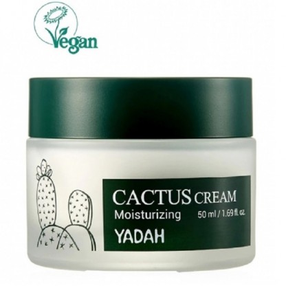 Crema hidratanta de fata cu 70% extract de cactus 50ml Yadah