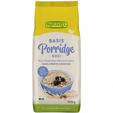 Terci (Porridge) de ovaz pentru micul dejun bio 500g Rapunzel