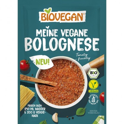 Mix pentru sos Bolognese bio vegan, fara gluten 28g Biovegan