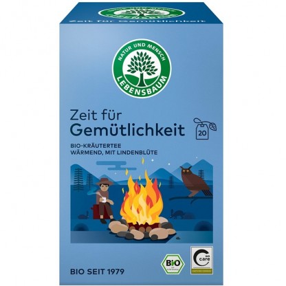 Ceai de tei & Foc de tabara bio 20 plicuri Lebensbaum
