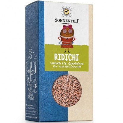 Seminte de ridichi bio pentru germinare 120g Sonnentor
