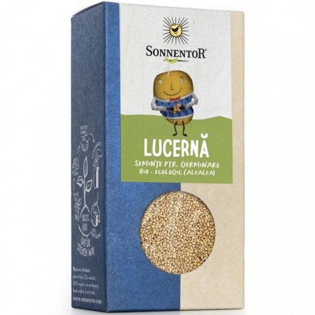 Seminte de lucerna bio pentru germinare 120g Sonnentor