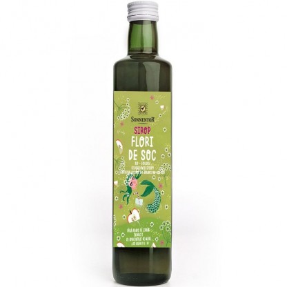 Sirop de soc bio, fara zahar 500ml Sonnentor