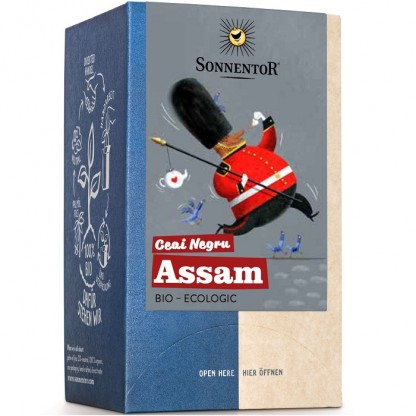 Ceai Negru Englez Assam bio 18 plicuri Sonnentor