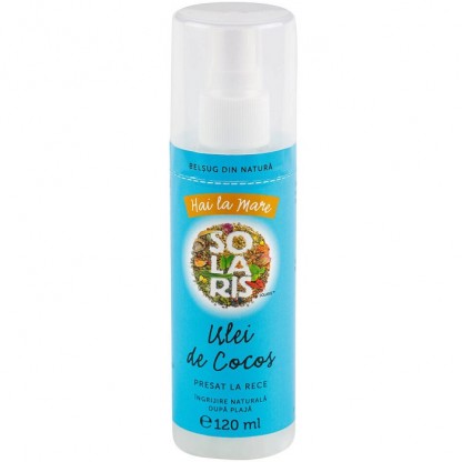 Ulei de cocos presat la rece, Hai la mare Solaris 120ml
