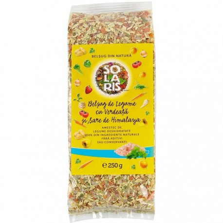 Belsug de legume cu verdeata si sare de Himalaya 250g Solaris