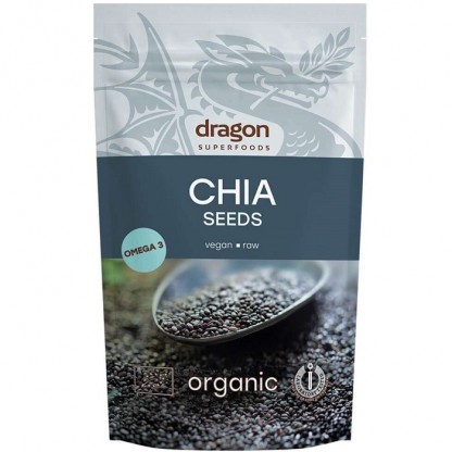 Seminte de chia bio 500g Dragon Superfood