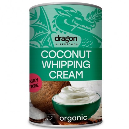 Crema de cocos inlocuitor de frisca bio 400ml Dragon Superfoods