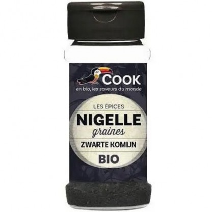 Negrilica (chimen negru) seminte bio, fara gluten 50g Cook