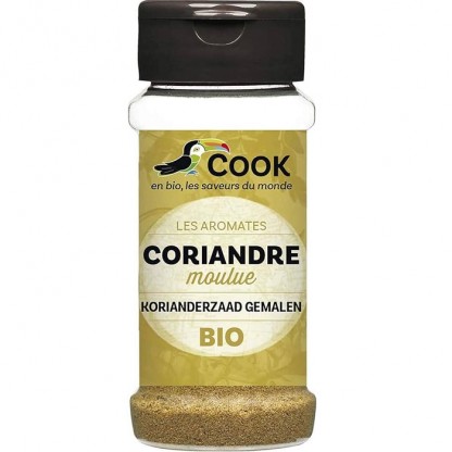 Coriandru macinat bio, fara gluten 30g Cook