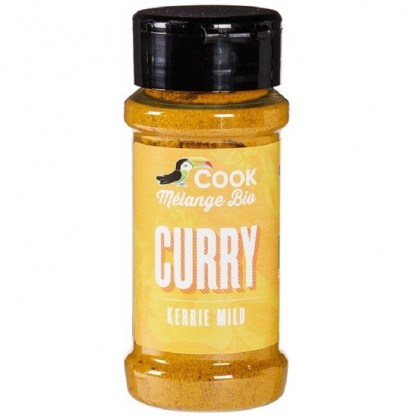 Mix de condimente curry bio, fara gluten 35g Cook