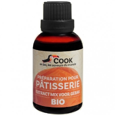 Mix de extracte (esente) pentru patiserie bio 50ml Cook