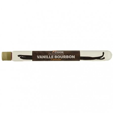 Vanilie de Bourbon pastai bio, fara gluten 2 buc Cook