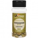 Cardamom verde intreg bio, fara gluten 25g Cook