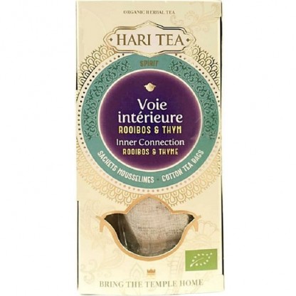 Ceai premium cu rooibos chai bio Inner Connection 10 plicuri Hari Tea