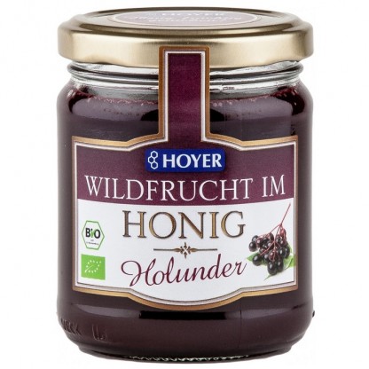 Fructe de soc in miere bio 250g Hoyer