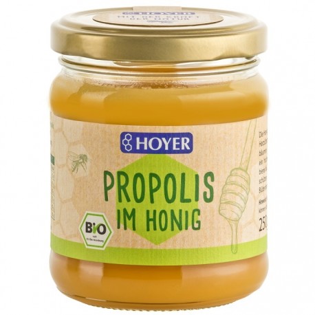 Miere cu propolis bio 250g Hoyer