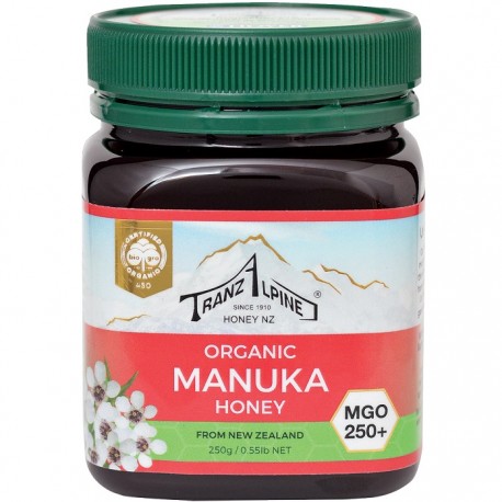 Miere de Manuka MGO 250+ bio 250g TranzAlpine