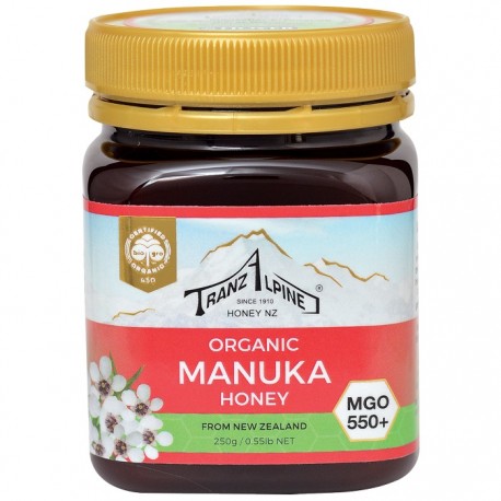 Miere de Manuka MGO 550+ bio 250g TranzAlpine