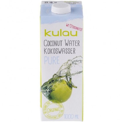 Apa de cocos Pure bio, fara acid ascorbic 1L Kulau