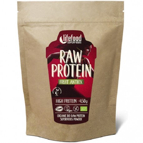 Raw Protein Pudra proteica Fruit Antiox Superfood raw bio 450g Lifefood