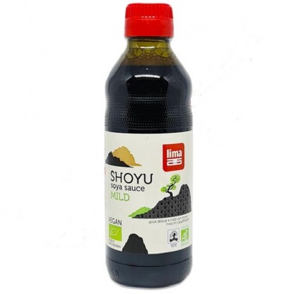 Sos de soia Shoyu bio vegan, traditional japonez 145ml Lima