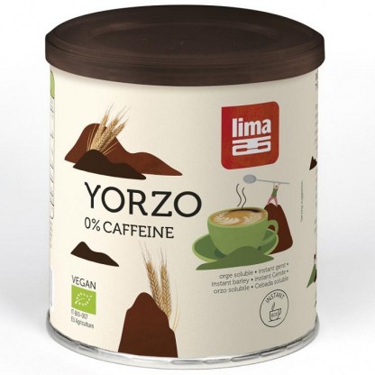 Bautura din orz Yorzo Instant bio vegan, fara cofeina 125g Lima