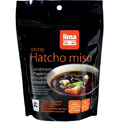 Pasta de soia Hatcho Miso bio, nepasteurizat 300g Lima