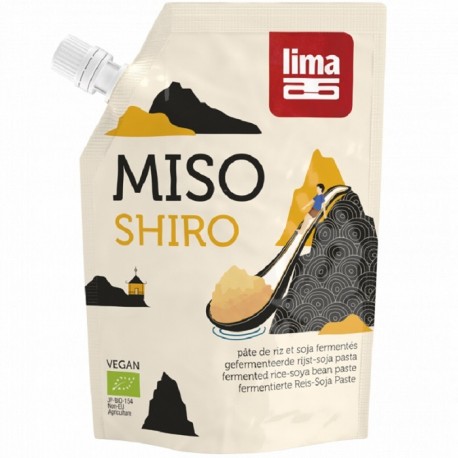 Pasta de soia Shiro Miso bio vegan, traditional japonez 300g Lima