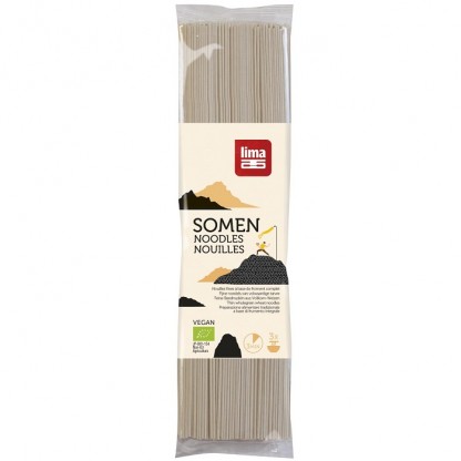 Taitei japonezi traditionali Somen bio, din grau integral 250g Lima