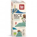 Bautura vegetala de orez cu cocos bio, fara gluten, fara zahar 1 litru Lima