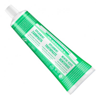 Pasta de dinti organica cu menta creata (Spearmint) 140g Dr Bronner